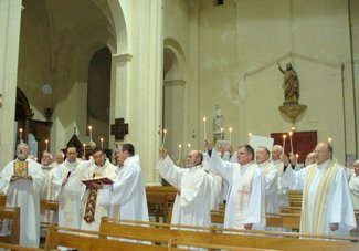 eucharistie bénédiction de la lumière W